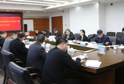 麻将胡了公司党组召开党史进建教育专题民主生涯会