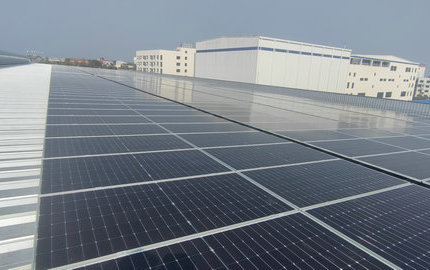 麻将胡了公司首个光伏项目成功并网发电