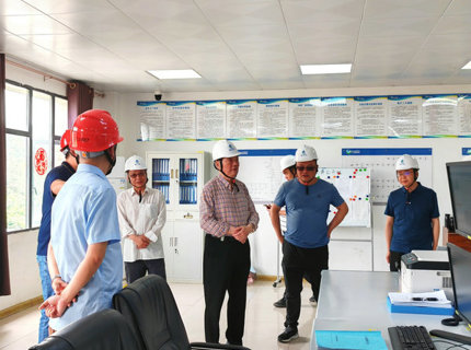 王孝忠到公司所属风电场调查调研