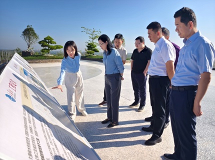 陈印辉带队赴广西大藤峡公司和右江公司调研进建