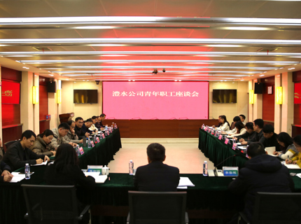 麻将胡了公司召开青年职工座谈会