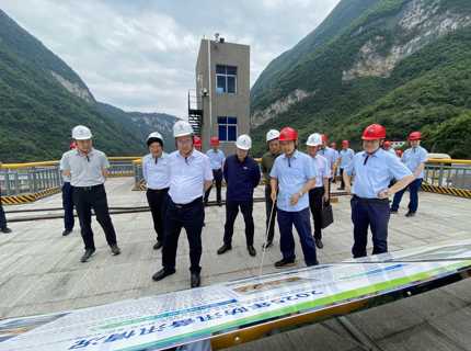 马水山率队到麻将胡了公司所属水库发展防汛查抄 