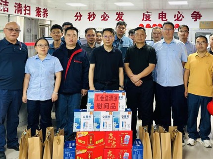 徐磊带队到全州优能公司调研查抄并发展“送清冷”慰问