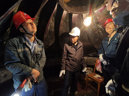 徐磊到江垭电站查抄安全出产工作