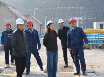 陈印辉带队查抄公司所属水库安全出产工作